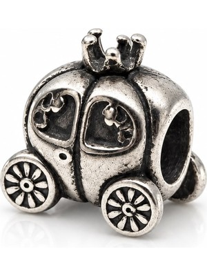 Nur Silver Balkabağı Gümüş Charm NUR-CM00502