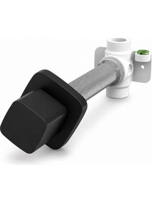 Aqua Bagno Mega Ankastre stop Valf 1/2 - PPRC GÖVDE - Mat Siyah | 90.99.06.01.02
