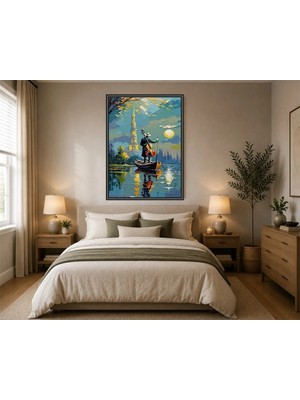 Rose Light ROSELIGHTW003800-ROSELIGHTW003801 Çerçeve Görünümlü Mdf Tablo