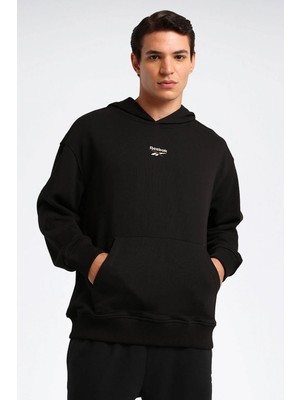 Reebok Sweatshirt Erkek Siyah Torazo Hoodıe