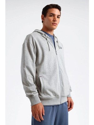 Reebok Eşofman Üstü Erkek A Grı Mel Id Rlx Clss Sl Fz