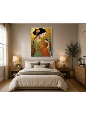 Rose Light Modern Sanat Kadın Görseli Kıyafetli Güzel Görseli Duvar Dekoru Ahşap Mdf Baskı Salon, Yatak Odası, Çocuk Odası, Ofis Duvar Tablosu Mdf Ta