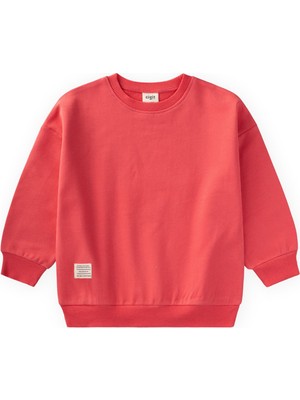 Cigit Kız Çocuk Sweatshirt 2-12 Yaş Pink
