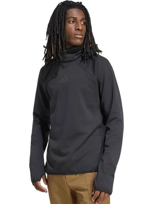 Adidas Zip Ceket, L, Siyah