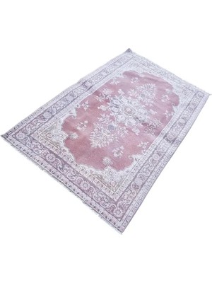Etnik Bulvar Yün Ekru El Dokuması Halı 93 x 151 cm