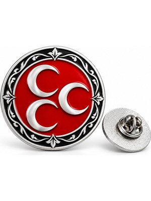 kuyumcudan Mhp Özel Tasarım Kaplama Yaka Rozeti 2026