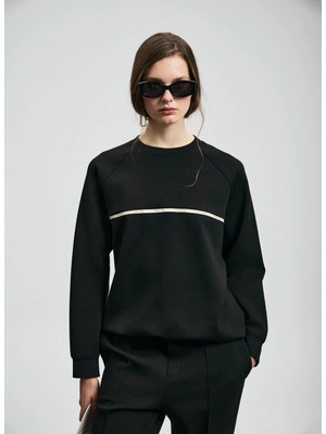 Lufian Sweatshirt, Xs, Siyah