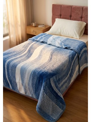 Padişah Peluş Battaniye Tek Kişilik %100 Soft Wellsoft Battaniye 155X215 cm