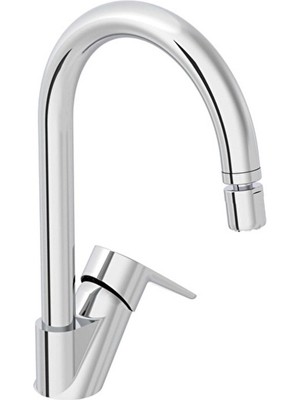 VitrA Artema Twist Round Eviye Bataryası Krom A43404