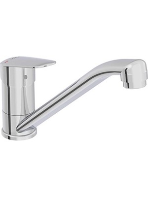 VitrA Artema Flow Round Eviye Bataryası (Pencere Önü) Krom A43429