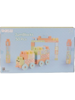Dolozena 5212 Oyuncak Kutuda Mega Blok 50 Lı