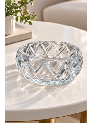 Bev Kitchen Kristal Cam Kesme Desen Küllük 9*4 cm 1 Adet