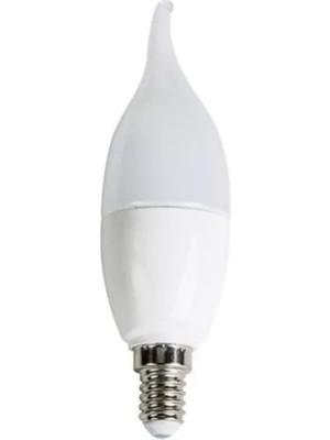 Eco Lounge 1 Adet Noas YL96 1701 B 7W Kıvrık Buji LED Ampul 6500K Beyaz Işık E14 Duy