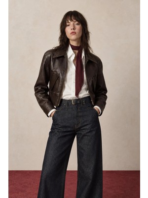 Touche Prive Yüksek Bel Denim Pantolon