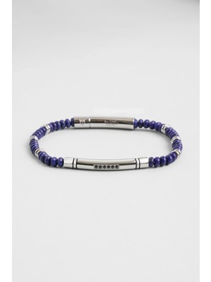 So CHIC Nereus Lapis Taşlı Çelik Erkek Bileklik