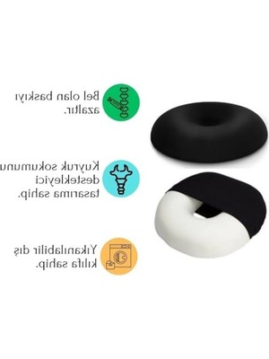 Die Grup Ergonomik Oturma Simidi, Hemoroid ve Basur Destekleyici Minder, Ev ve Ofis Kullanımı Için