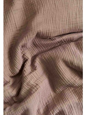 Textile Dünyası 4 Katlı Müslin 2 Adet Yastık Kılıfı Kapaklı 50X70 %100 Pamuk