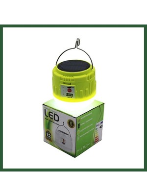 Bezos USB Şarjlı LED Solar Kamp Lambası Bzst