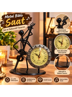 Ebuu Concept Metal Müzisyen Biblo Saat