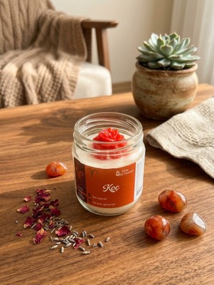 Glow Heaven Koç Burç Temalı Mum