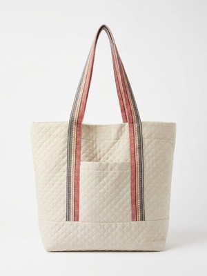Retrobird Tasarım Kapitone Tote Çanta Shopping Bag Kadın Karışık Renkli