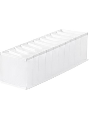 Odea Tr 10 Bölmeli Beyaz Renk File Çekmece Düzenleyici 11 x 41,5 x 12 cm