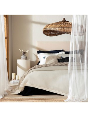 Odea Tr Lace Bambu King Size Nevresim Seti 230X220 cm Beyaz