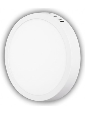 Odea Tr Sıva Üstü Panel LED Armatür Serisi Cata (18W, 25W, 30W) (Beyaz, Yuvarlak, 6400K Beyaz, 30, Vat)