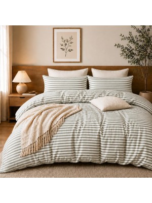 Odea Tr Tek Kişilik Nevresim Takımı - Fermuarlı Tek Kişilik Nevresim Takımı + 1 Yastık Kılıfı 135 x 200 cm