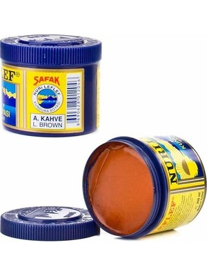 Nuri Leflef Ayakkabı Boyası 200 ml Derin Siyah Renk ile Kolay Uygulama Özelliği