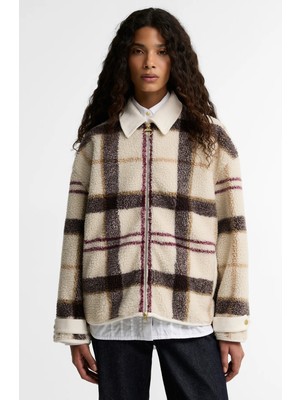 Barbour Hazelwood Polar TN30 Ecru Muted Tartan