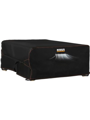 Brf Store Fineveil Haegs Bahçe Mobilyası Örtüsü, 250-250-90CM, Ağır Hizmet Oxford Kumaş, Su Geçirmez, Dış Meka