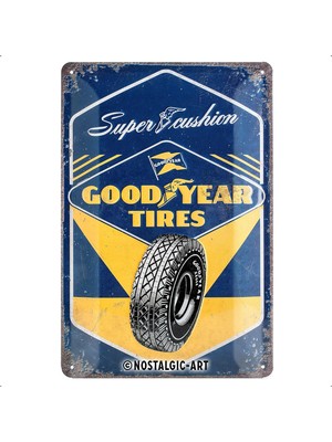 Brf Store Fineveil Nostalgic-Art 22267 Goodyear - Super Cushion, Sac Levha 20X30 cm