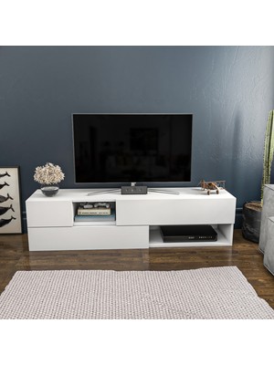 Lagomood Ay Morton Tv Ünitesi Beyaz