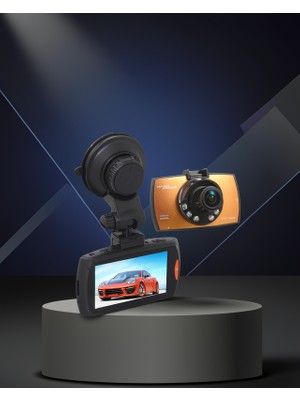 Hd Araç Kamerası 2.7 Inç Ekran G-Sensor Destekli