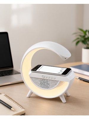 Kablosuz Bluetooth Hoparlör Rgb Gece Lambası ve Fm Radyo Xuczzzgoogledijital-1-1