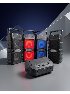 Bluetooth Hoparlör Güçlü Ses 1096