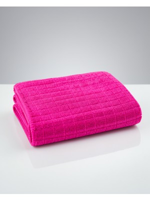 Mikrofiber Temizlik Bezi Pembe Kareli 40X40 cm Uczzkarelibezpembe