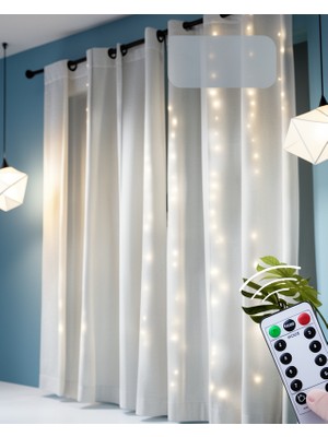 Perde Tipi Günışığı Peri LED Işık Uzaktan Kumandalı