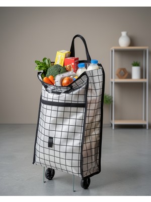 Tekerlekli Pazar Çantası 35L