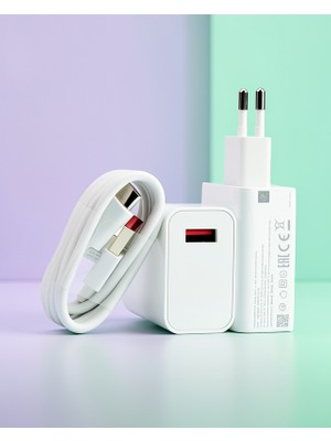 Şarj Adaptörü 67W Beyaz Ultra Plus