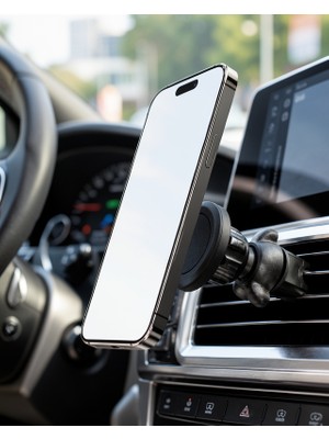 Araç Içi Manyetik Telefon Tutucu Havalandırma Klipsli UCZZC02TELEFONTUTUCU-5-1