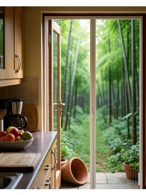 Balkon Kapısı Mıknatıslı Sineklik 105X210 cm