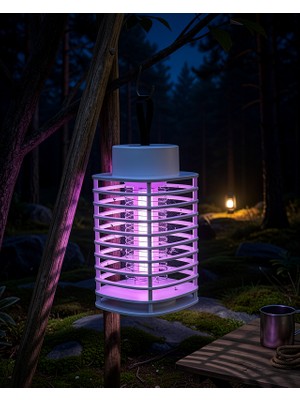Elektrikli Sinek Kovucu Uv Işık + Şarjlı