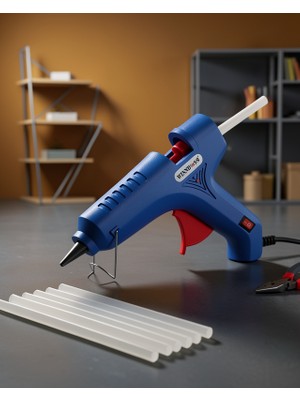 80 W Profesyonel Silikon Tabancası 11 mm Uyumlu 5 Adet Hediye