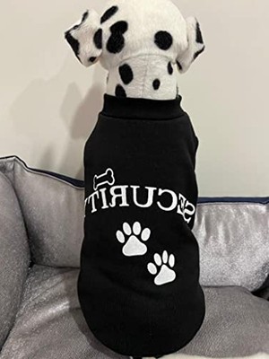 Mythriva Siyah Güvenlik Kedi ve Köpek Kıyafeti, Xl Beden