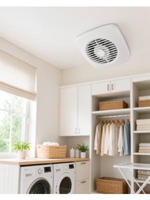 120 mm Dekoratif Havalandırma Aspiratörü 16 W 180 M³/h UCZZDLYN120MASPIRATOR-1