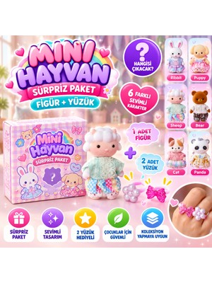 Str Store Mini Hyvan Sürpriz Paket Fgür-Yüzük