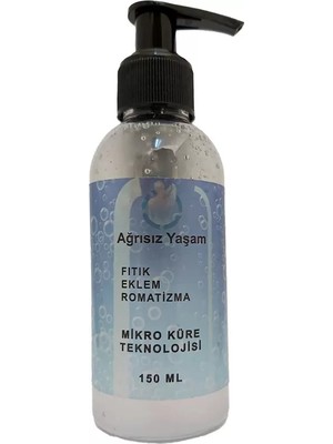 Ağrısız Yaşam Jeli Mikro Küre Teknolojisi 150 ml Ağrılarınıza Teskin Jeli