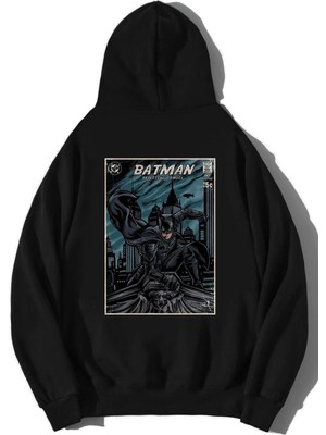 Bozz&Bozz Unisex Oversize Batman Hoodie